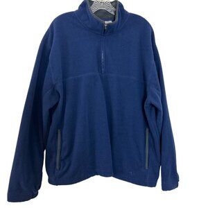 Men’s Althetic Works Sweatshirt Jacket Collared Blue 46/48 Sku 2650